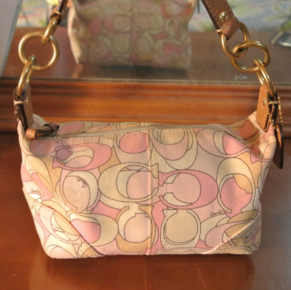 Coach mini satchel